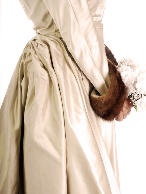 vintage new look wedding dress